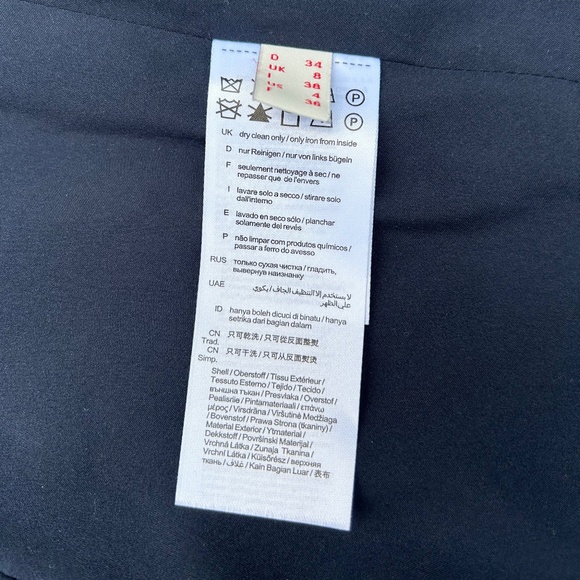 Esprit ⎮ White and blue coatigan - Picture 8 of 9